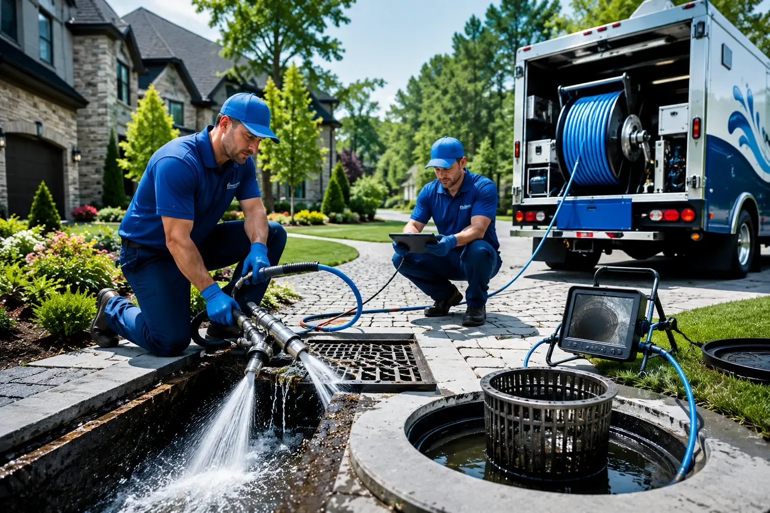 Local outdoor drain cleaning professionals in West Lafayette, OH